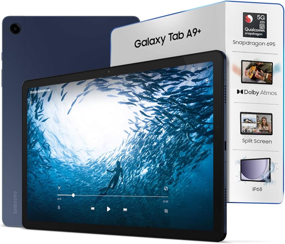 Refurbished Samsung Galaxy Tab A9+ 8/128 5G — Navy (11")