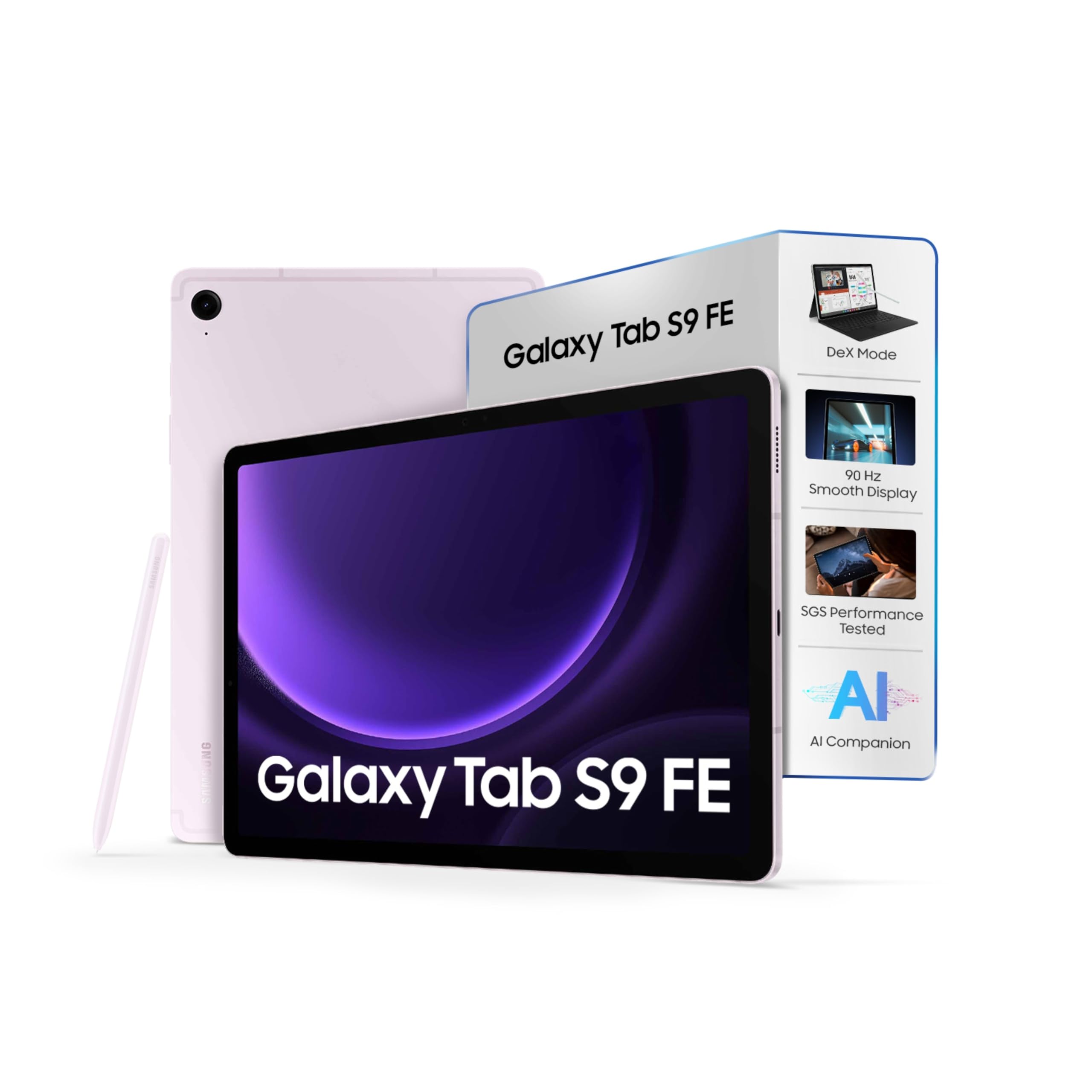 Refurbished Samsung Galaxy Tab S9 FE 6/128 Wi-Fi — Lavender (10.9")